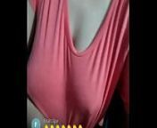 Girl almost showing boobs on live from sexy indian girl live