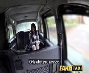 Fake Taxi caught by security one evening before big facial cumshot from sera kutlubay fake