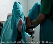 Exelent orgasm on gyno chair from gyno ass injection