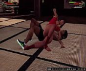 Dela vs JOSIE (Naked Fighter 3D) from fuck me first fight