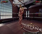Jazlyn vs Travis (Naked Fighter 3D) from Цп в лс nu