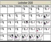 Locktober 2020 - The tasks that each proper chastity slave should perform that month of the year. You have to follow all the tasks consistently. You must not skip any task. Any task you miss for whatever reason, means your dick stays locked an extra day. from locktober cuckold gets turned out from sissy chastity watch