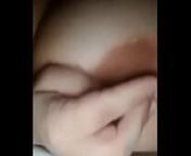 BBW Blonde twists own nipple from big nipple boobs