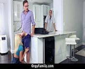 Fucking My Stepcousin Behind The Sink - Orgyfamily from pia bonetto