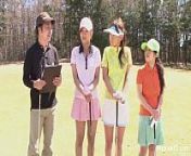 Asian teen girls plays golf nude from nude asian teens