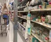 Stalker records Girl in WALMART public! She Has no Panties in PUBLiC from mang fata xxx mp4 videos