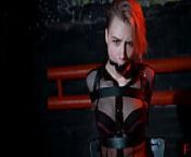 Astrid meets Leatherman. Part 1-3 Tight hugs of belts from astrid russian girl bondage part 1