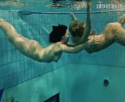 Hottest chicks swim nude underwater from nadam web series