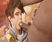 Tracer Paying a Bet - Bewyx ft. CinderDryadVA from overwatch blacked