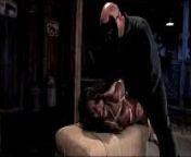 Busty Black Girl Mouthgag Getting Hogtied Tickled And Spanked Fucked With Dildo On The Bale In The D from jada fire pipcture black girl sex