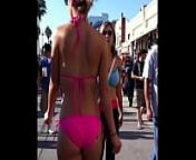 Bikini Girl from spandex leggings fit girl creepshot sexy candid girls with juicy asses