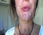 Camilla Moon - Sperm Vira Gold On My Face from nude moon