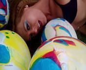 Kayla Kandy's Hot Balloon Play from telugu hot kayla