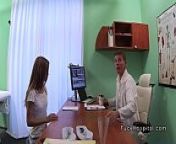 Slim patient gets bad doctors dick in office from bad doctor patient sexy video