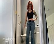 I'm gonna take a piss and you can't stop me - full video on Veggiebabyy Manyvids from stop there my mom gonna know