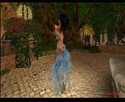 FANTASY GIRL BLUE BELLY DANCER from turkish belly dance nuran sultan