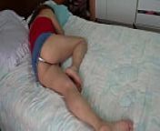 Full masturbation and great cumshot of stepson in beautiful mother's big ass from full erotic fil