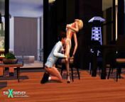 A young girl is fucked by the pool - Sims Animation from cartoon x v sex photo madhu