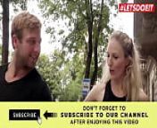 LETSDOEIT - #Cam Angel #James Blonder - Sexy German MILF Tourist Hook Up With A Guy That She Met On The Park from videsi tourist guys f