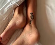 Cum on Lissas feet from javeria abbasi nangi tatoo pi