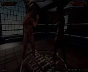 Ethan vs. Sarah (Naked Fighter 3D) from sarah 3d porn
