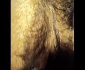 Closeup hairy MILF pussy and thick cock fucking from closeup intercourse