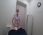 Horny Nurse Blowjob from 3gp nurse doctor bazzersex com