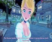 Cinderella give me a blowjob before she go to see the prince | Short from cinderella hentai xxxத