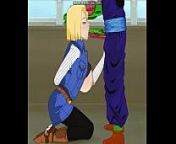 android 18 dragon ball z hentai from 18 ball