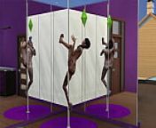Sims 4 - Erotic Dance from nude sim