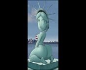 Statue of Liberty &mdash; Tansau (Porn Animation, 18 ) from cartoon sex pokemon big ti