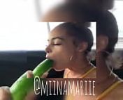 Cucumber Deepthroat from banana sexy song sex video download