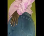 Ebony bbw wetting jeans from ruzica bbw