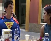 She thought she would fuck a performer, but instead she's fucking SUPERMAN!! from jav superman