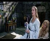 Lady Tanya and her maid - BAREMAIDENS - Tanya Tate & Cherie Deville from crystal maiden