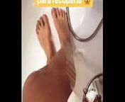 Video Instagram Irene Junquera reflejo ducha from irene amateur