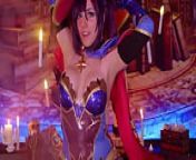 Mona Megistus Uses Her Body To Pay Rent | Genshin Impact from kawaicpuple mona de cosplay