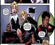 Miles Morales e Gwen no Multiverso da Putaria, Troca de Casal Aranha from spider man comic