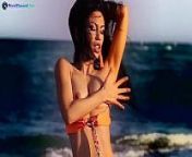 Mia Diamond erotic and sensual masturbation on the beach from imagine this naked tiktok beauty riding your dick from left to right