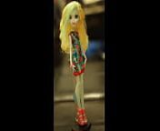 BEAUTIFUL Lagoona doll (Monster High) gets DRENCHED in CUM 19 TIMES from 16 se 18