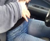 nippleringlover horny mother flashing pierced tits in car handcuffs on extreme pierced nipples from 长奶头