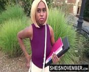 A Hot Ebony Student Seduce Teacher For Doggystyle Sex, After Flashing Her Natural Tits And Hard Nipples In Public, Busty Blonde Slut Sheisnovember Wet Pussy Is Fucking His Big Dick BBC, Poking Out Her Big Butt, By Msnovember from labarin hausa cin duri kwarto leon sc