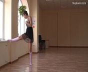 Kim Nadara sexy nyked gymnast from tutorial young nude ballet