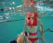 Couple films couple Eva Sasalka and Jason underwater fucking from hungarian granny noretta eva takes stepsons huge cock in her ass