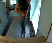 Sexy Step Sister in leggings Fucked Upside Down During Workout till squirt huge - Squir7een from xxx sexy photos gori sikh wo