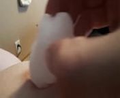 Sexy nipple play with snowball from sexy tiktok girl shows nip slip while making up