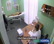 FakeHospital Slim skinny young student gets the doctors creampie from real sex in hospital