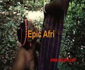 Horny slutty ebony seduced me on the way to the village stream (Trailer) from yan iskan matan hausawa