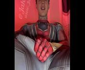 Stroking My Massive Cock In Super Hero Costumes Before Shooting A Huge Load from gay jakipz hot