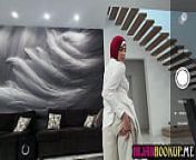 Arab teen wife Reyna Belle caught cheating by her much older husband from arabic old age